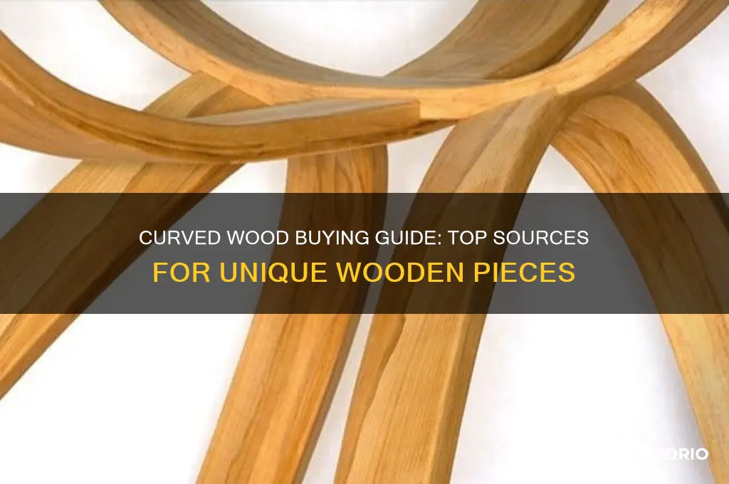 where to buy curved pieces of wood