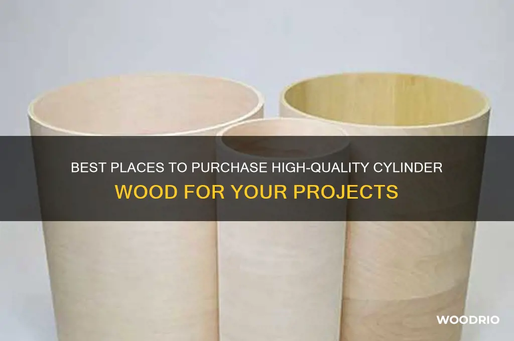 where to buy cylinder wood