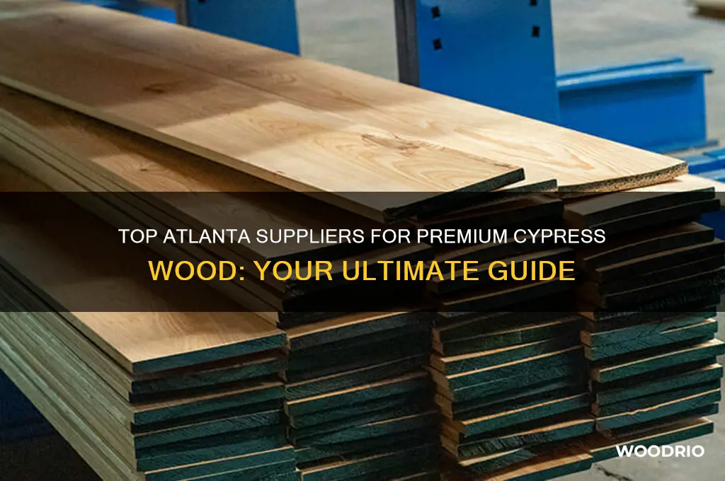 where to buy cypress wood in atlanta