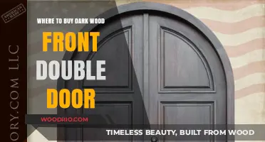Elegant Dark Wood Double Front Doors: Top Retailers and Buying Guide