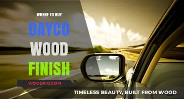 Best Places to Purchase Dayco Wood Finish for Your Projects