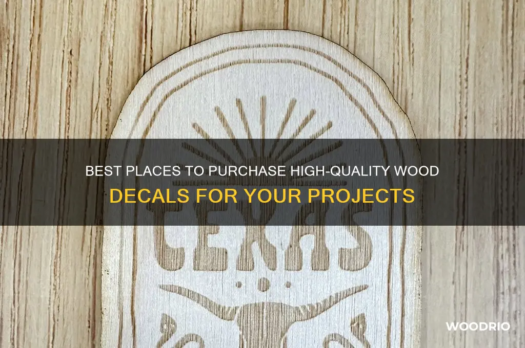 where to buy decals for wood