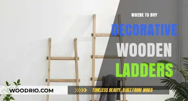 Top Spots to Purchase Stylish Decorative Wooden Ladders Online