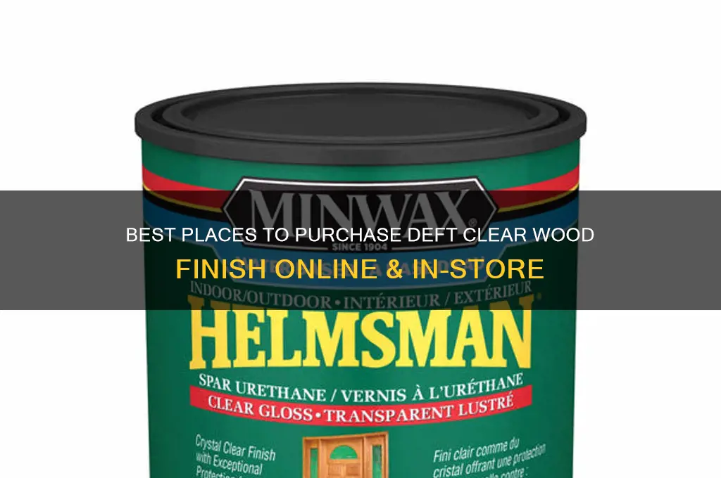 where to buy deft clear wood finish