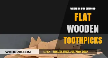 Best Places to Purchase Diamond Flat Wooden Toothpicks Online & In-Store