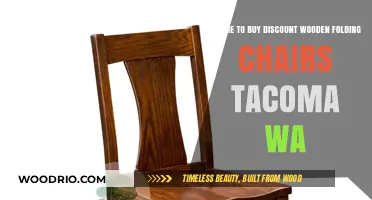 Discount Wooden Folding Chairs in Tacoma, WA: Top Buying Spots
