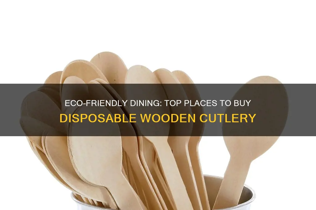 where to buy disposable wooden cutlery