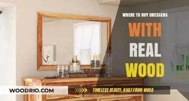 Discover Authentic Real Wood Dressers: Top Retailers and Buying Guide