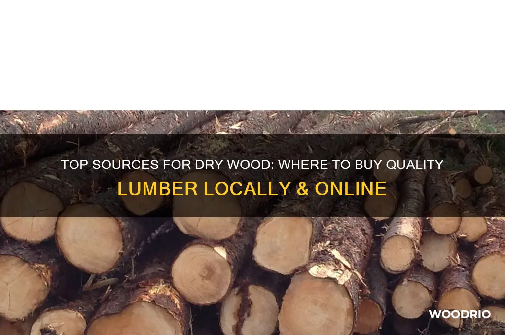 where to buy dry wood