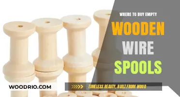 Where to Find and Buy Empty Wooden Wire Spools Online