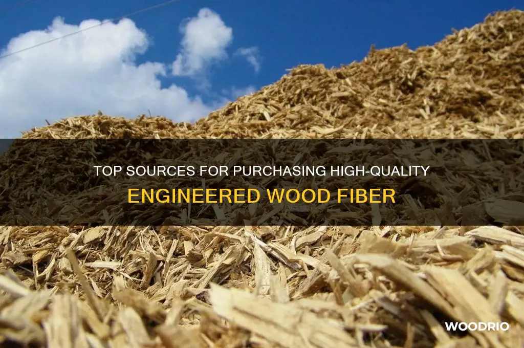 where to buy engineered wood fiber