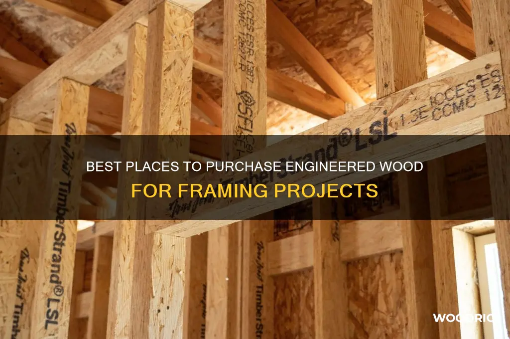 where to buy engineered wood for framing