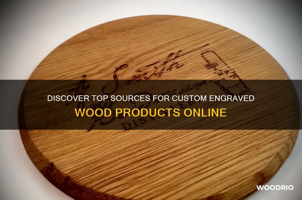 where to buy engraved wood