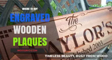 Top Places to Purchase Custom Engraved Wooden Plaques Online