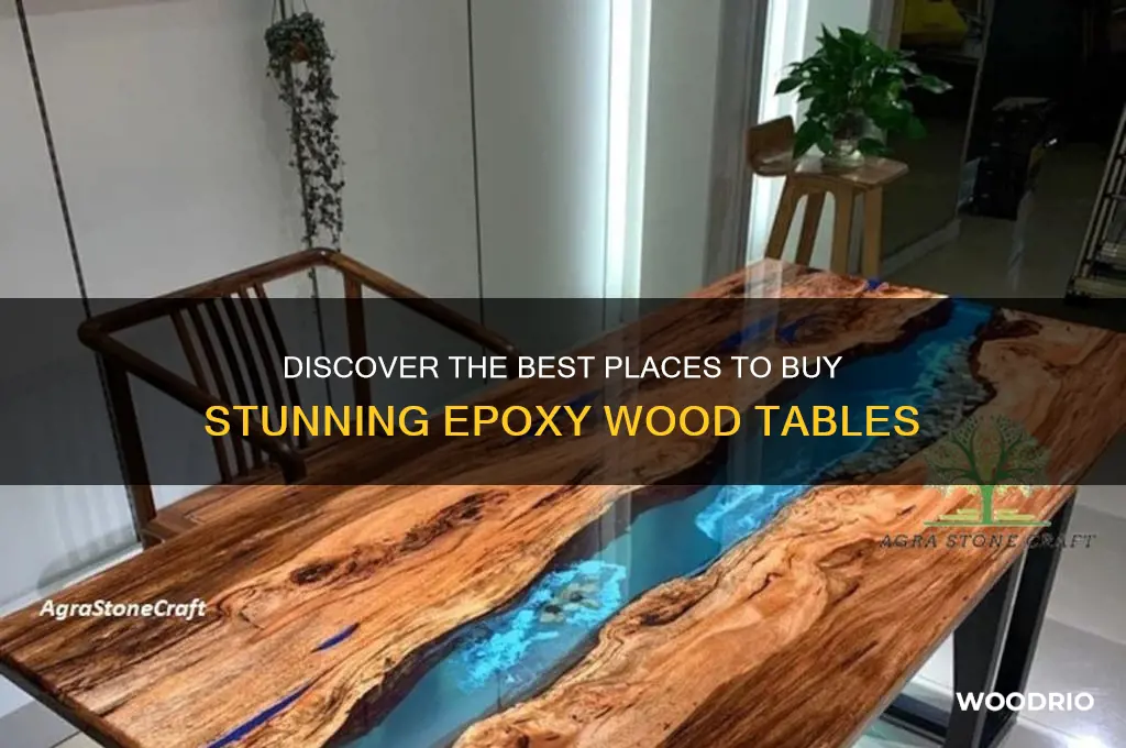 where to buy epoxy wood tables
