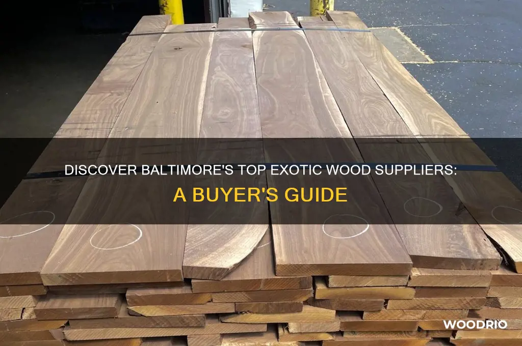 where to buy exotic wood baltimore
