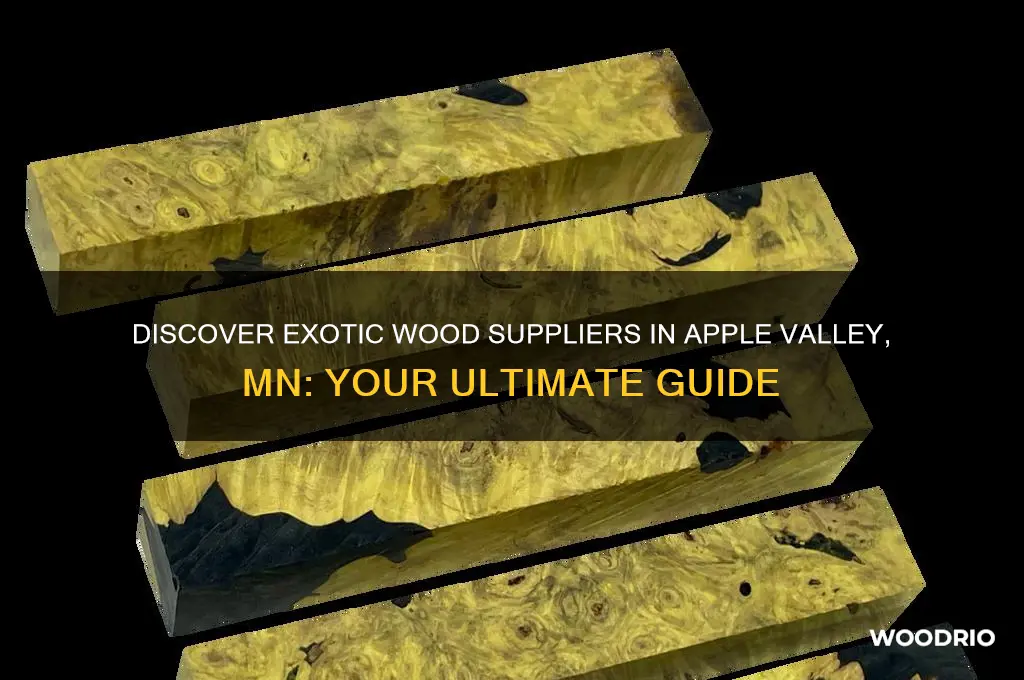 where to buy exotic wood in apple valley mn