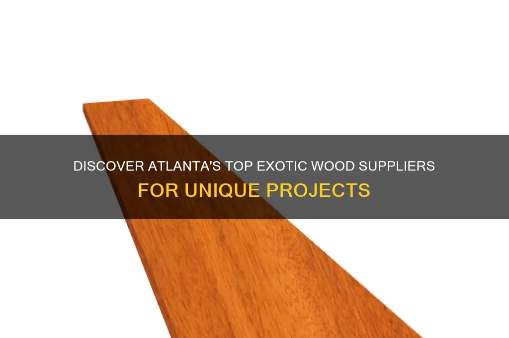 where to buy exotic wood in atlanta