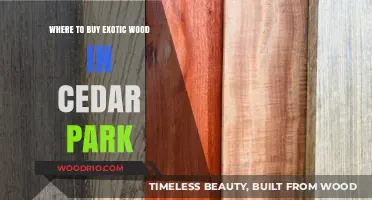 Discover Unique Exotic Wood Suppliers in Cedar Park, Texas
