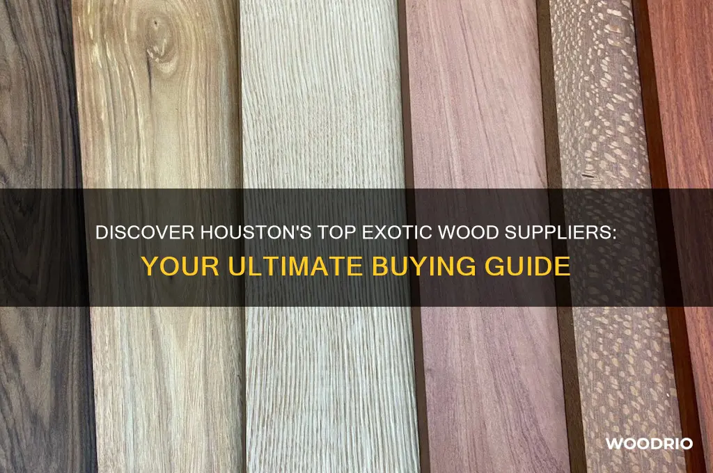 where to buy exotic wood in houston