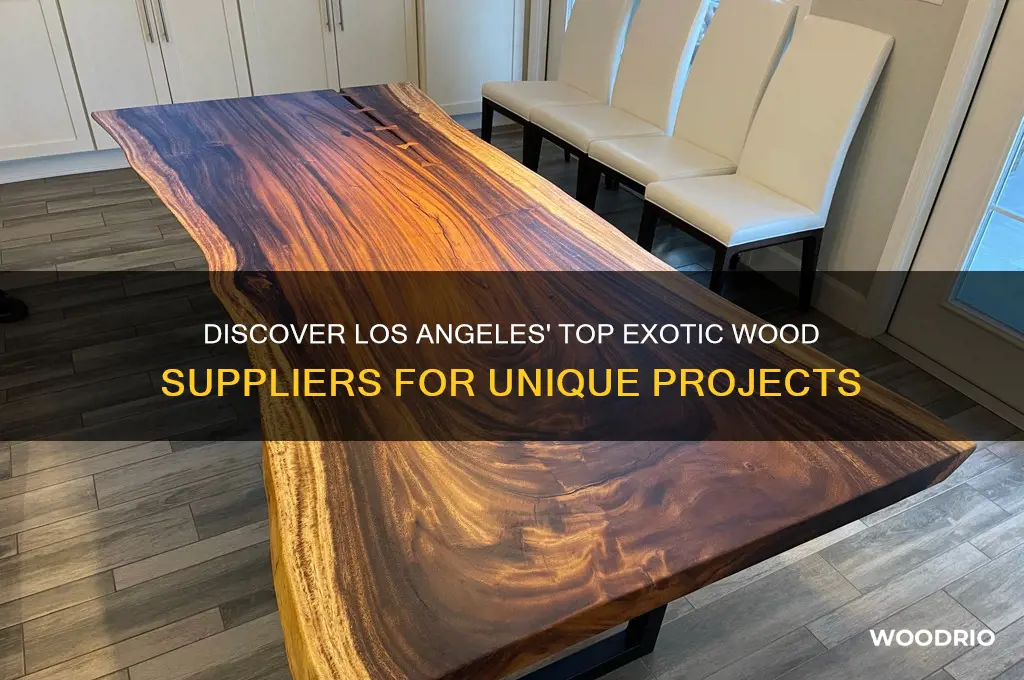 where to buy exotic wood in los angeles