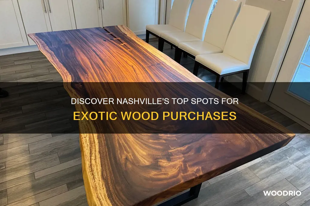 where to buy exotic wood in nashville