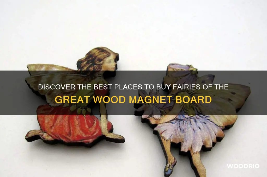 where to buy fairies of the great wood magnet board