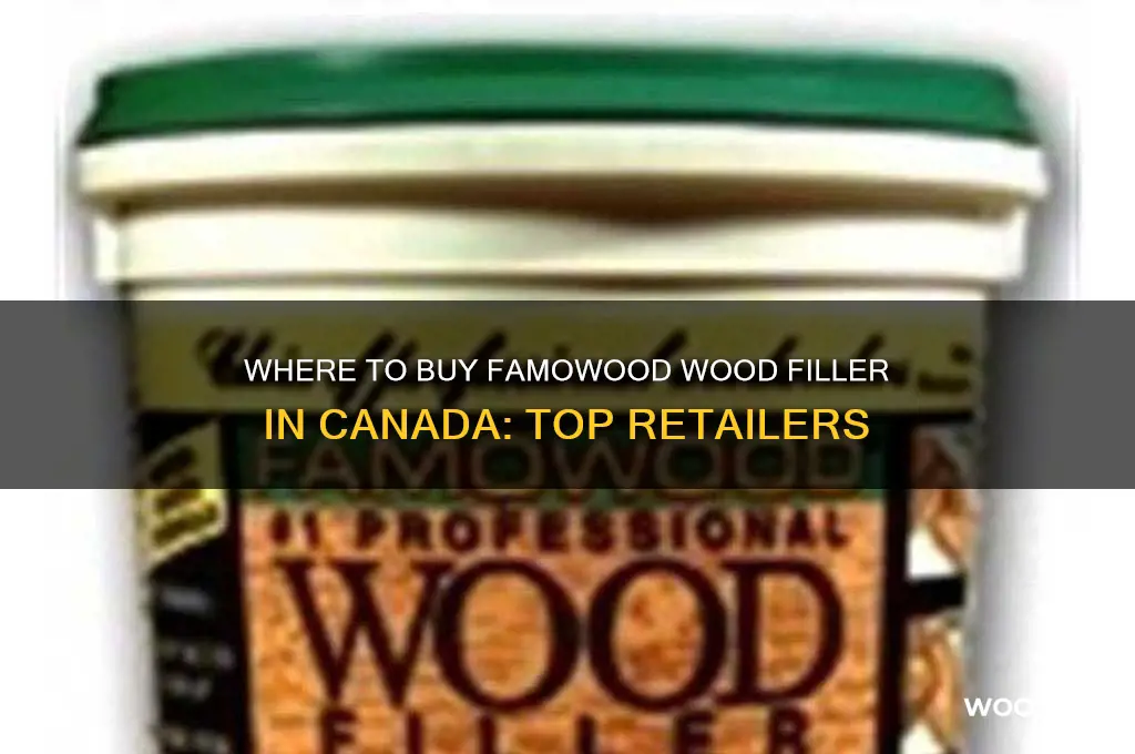 where to buy famowood wood filler in canada