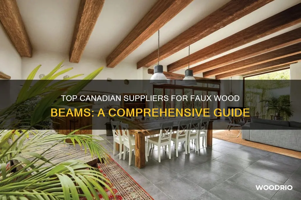 where to buy faux wood beams in canada