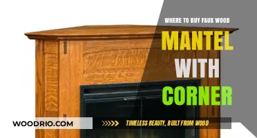 Best Places to Buy Faux Wood Corner Mantel for Your Home