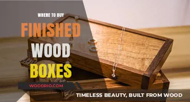 Discover the Best Places to Buy Finished Wood Boxes Online