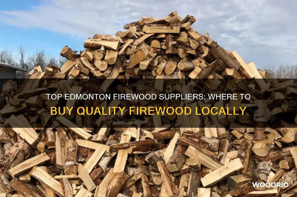 where to buy fire wood in edmonton