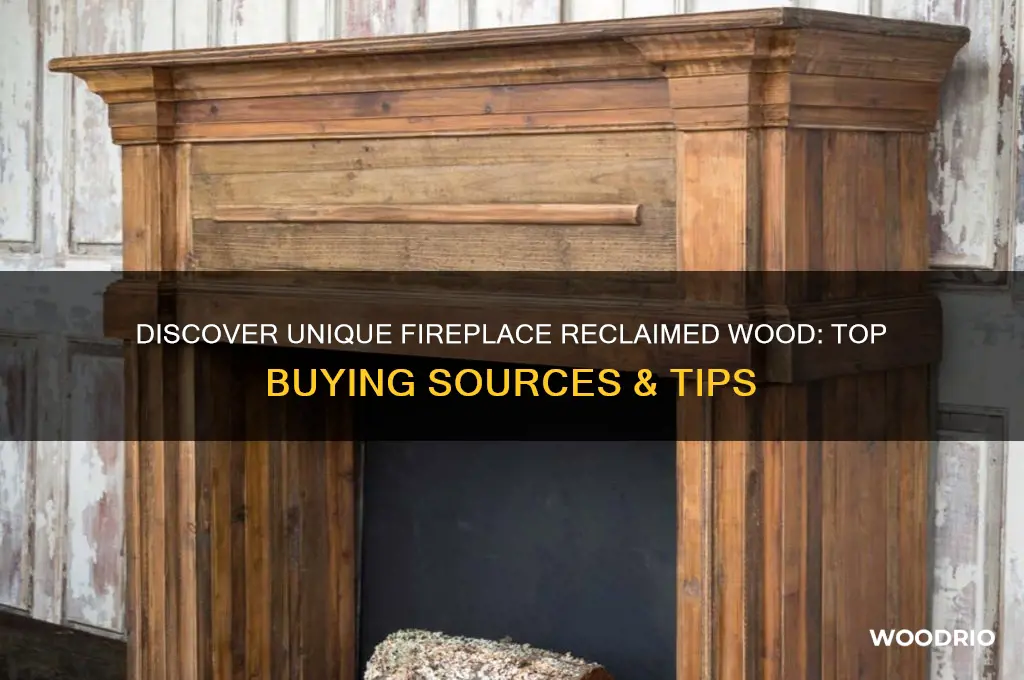 where to buy fireplace reclaimed wood