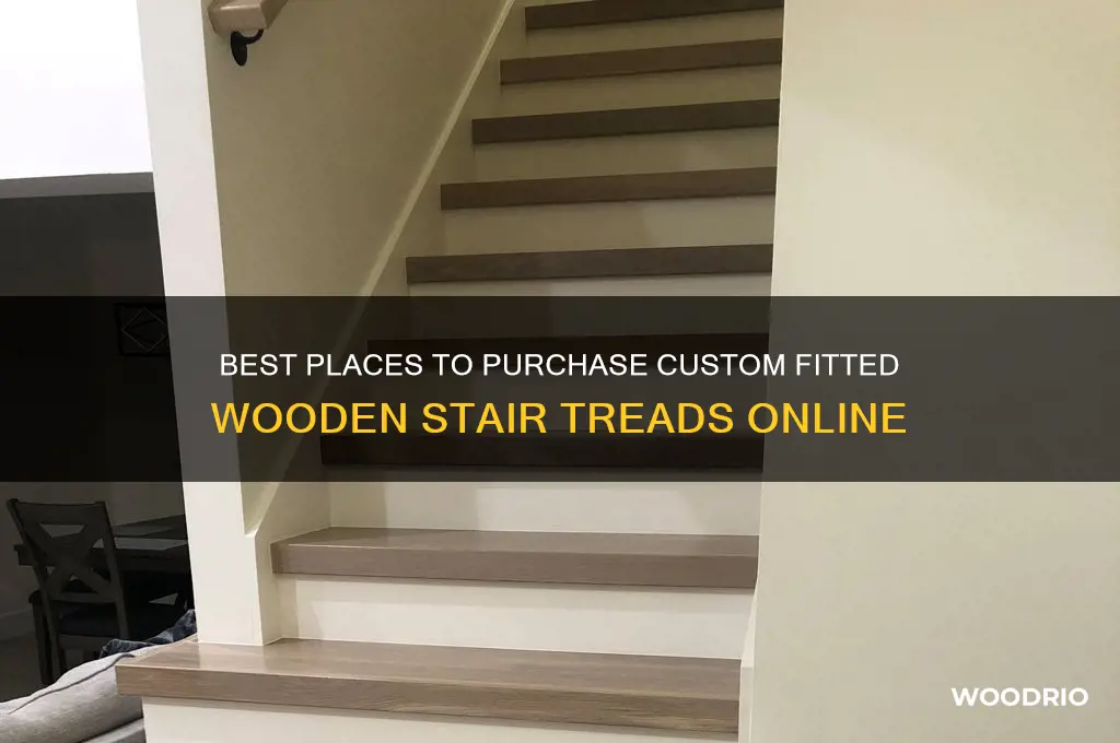 where to buy fitted wooden stair treads