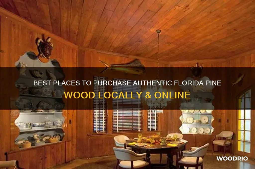 where to buy florida pine wood