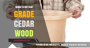 Best Sources for Food Grade Cedar Wood: A Comprehensive Buying Guide