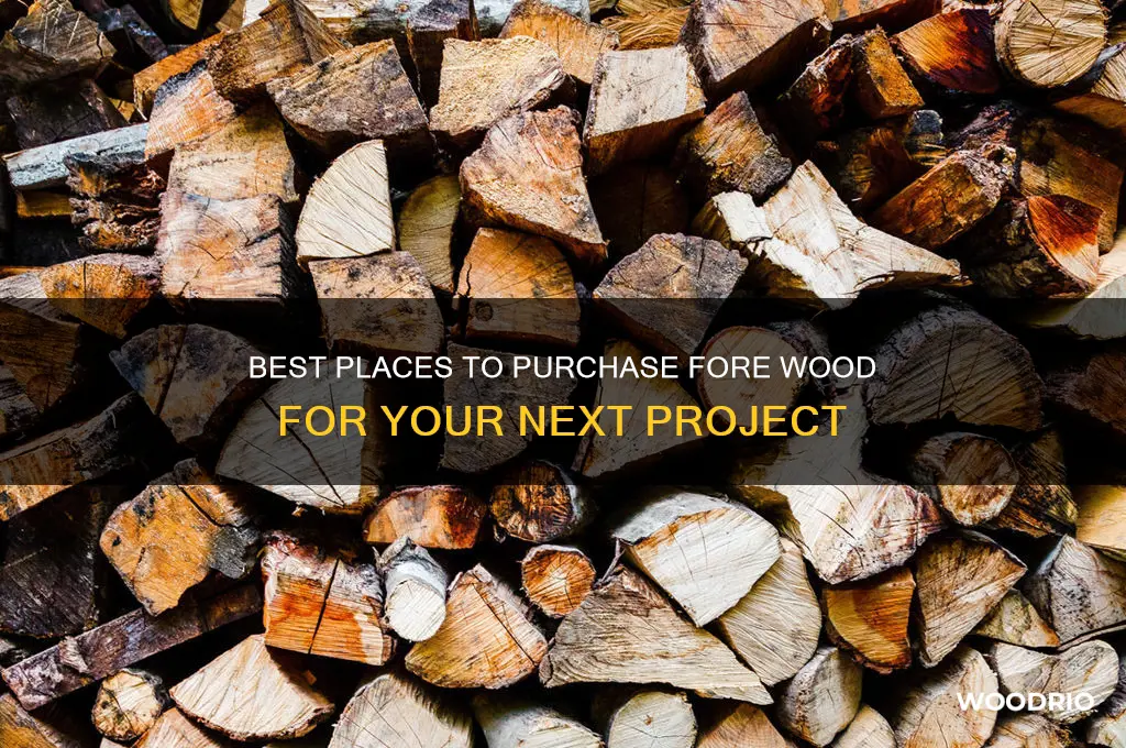 where to buy fore wood
