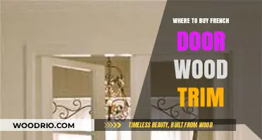 Enhance Your French Doors: Top Places to Buy Wood Trim