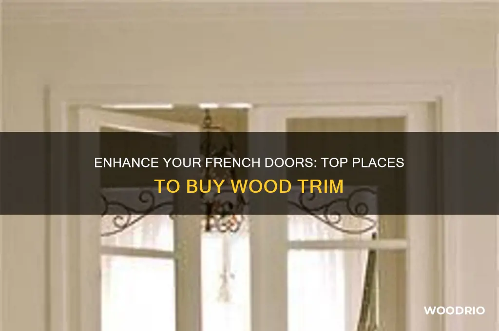 where to buy french door wood trim