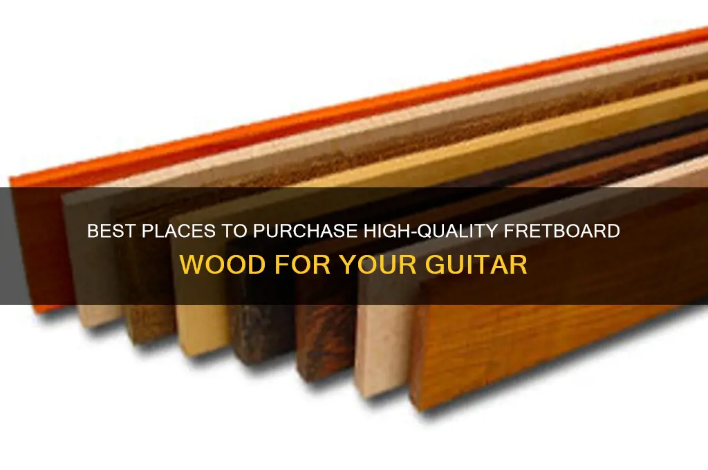 where to buy fretboard wood