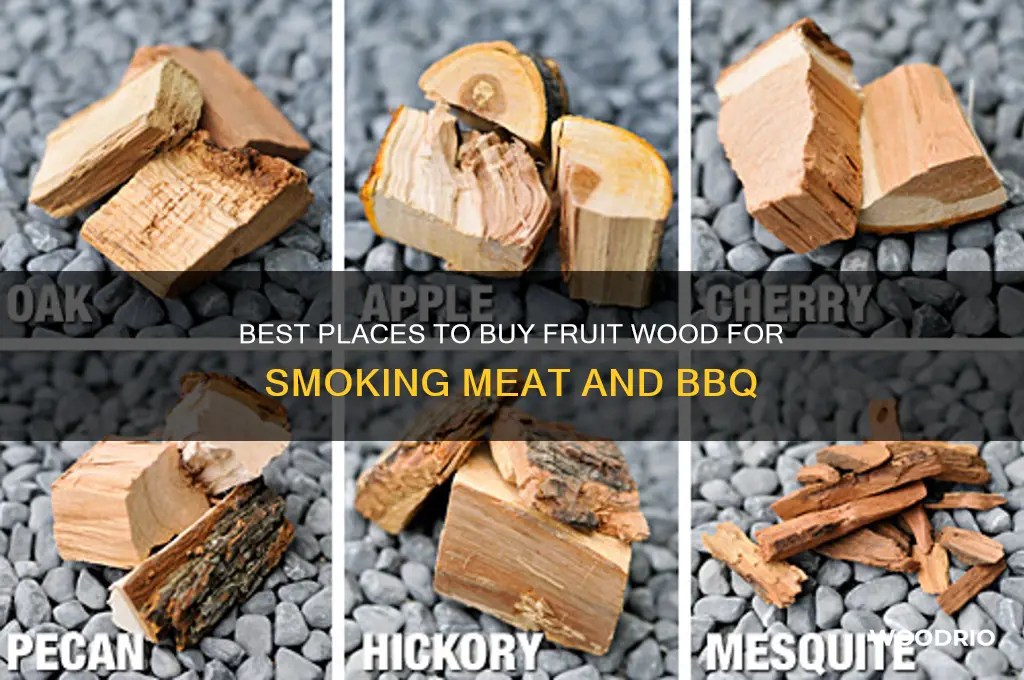 where to buy fruit wood for smoking