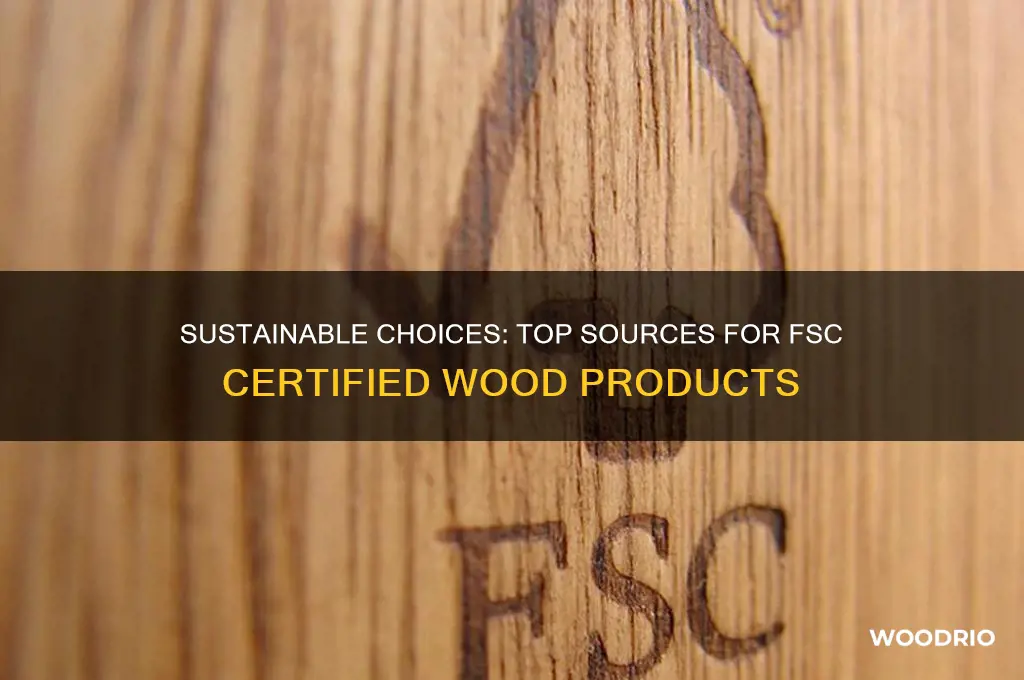 where to buy fsc certified wood