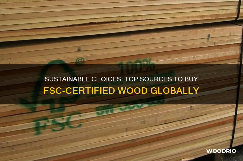 where to buy fsc wood