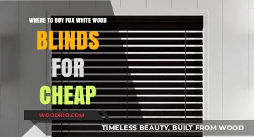 Affordable Faux White Wood Blinds: Top Stores for Budget-Friendly Deals