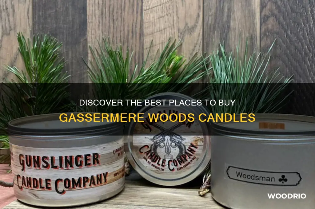 where to buy gassermere woods candles