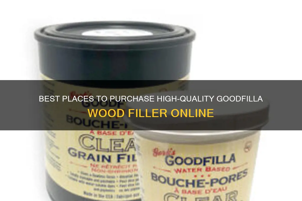 where to buy goodfilla wood filler