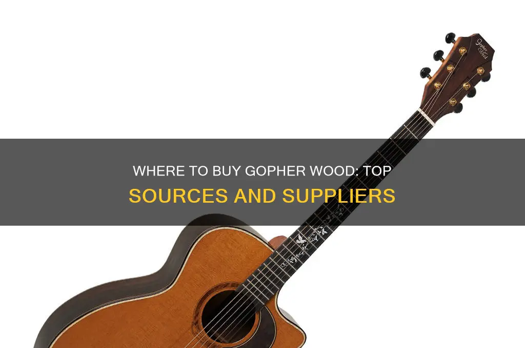 where to buy gopher wood