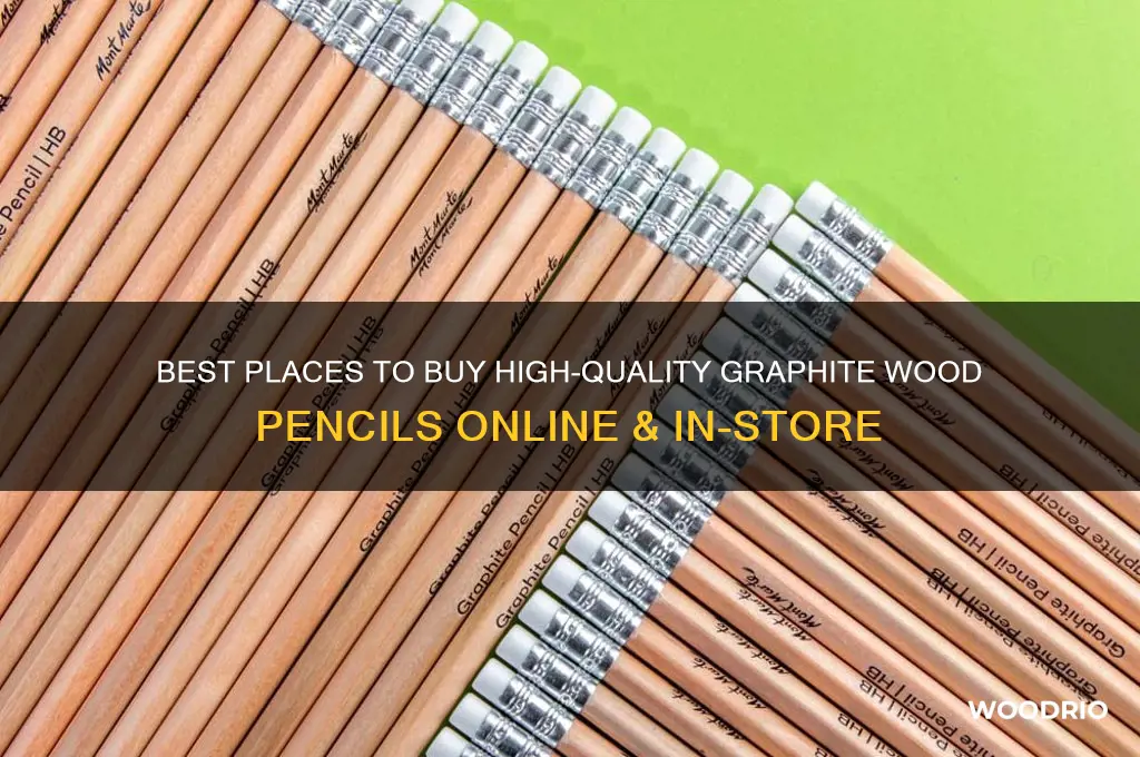 where to buy graphite wood pencils