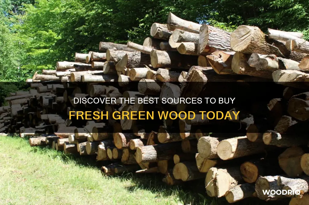 where to buy green wood