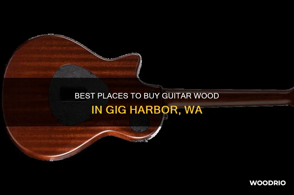 where to buy guitar wood gig harbor